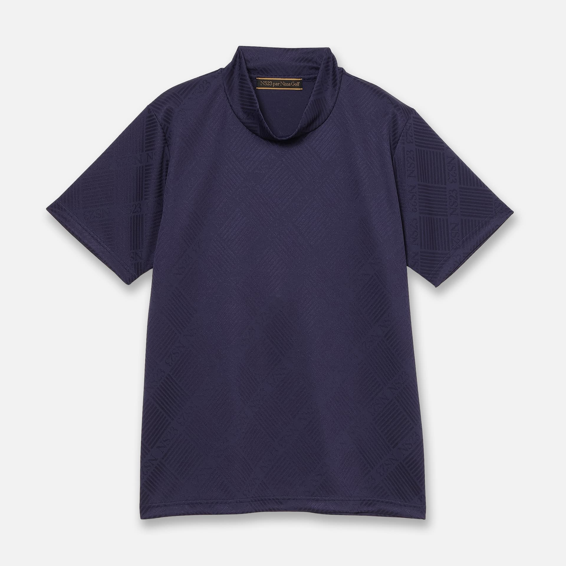 【Men's】ロゴジャカードモックネック
