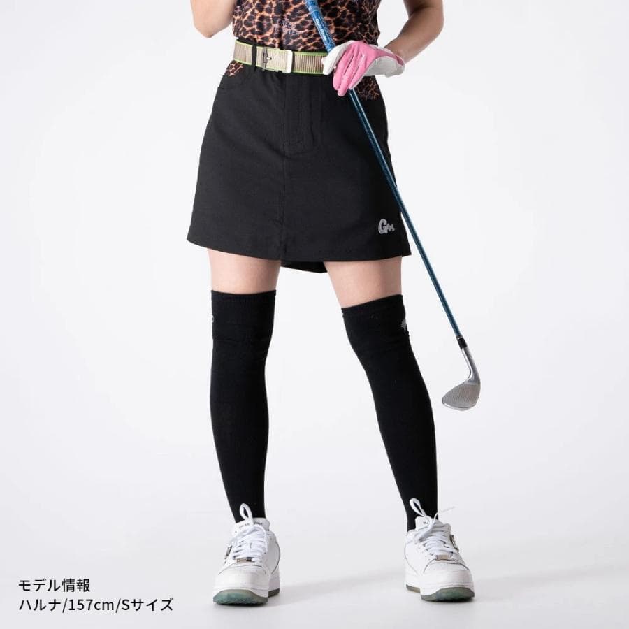 【Women's】レオパードポケット スカートパンツ