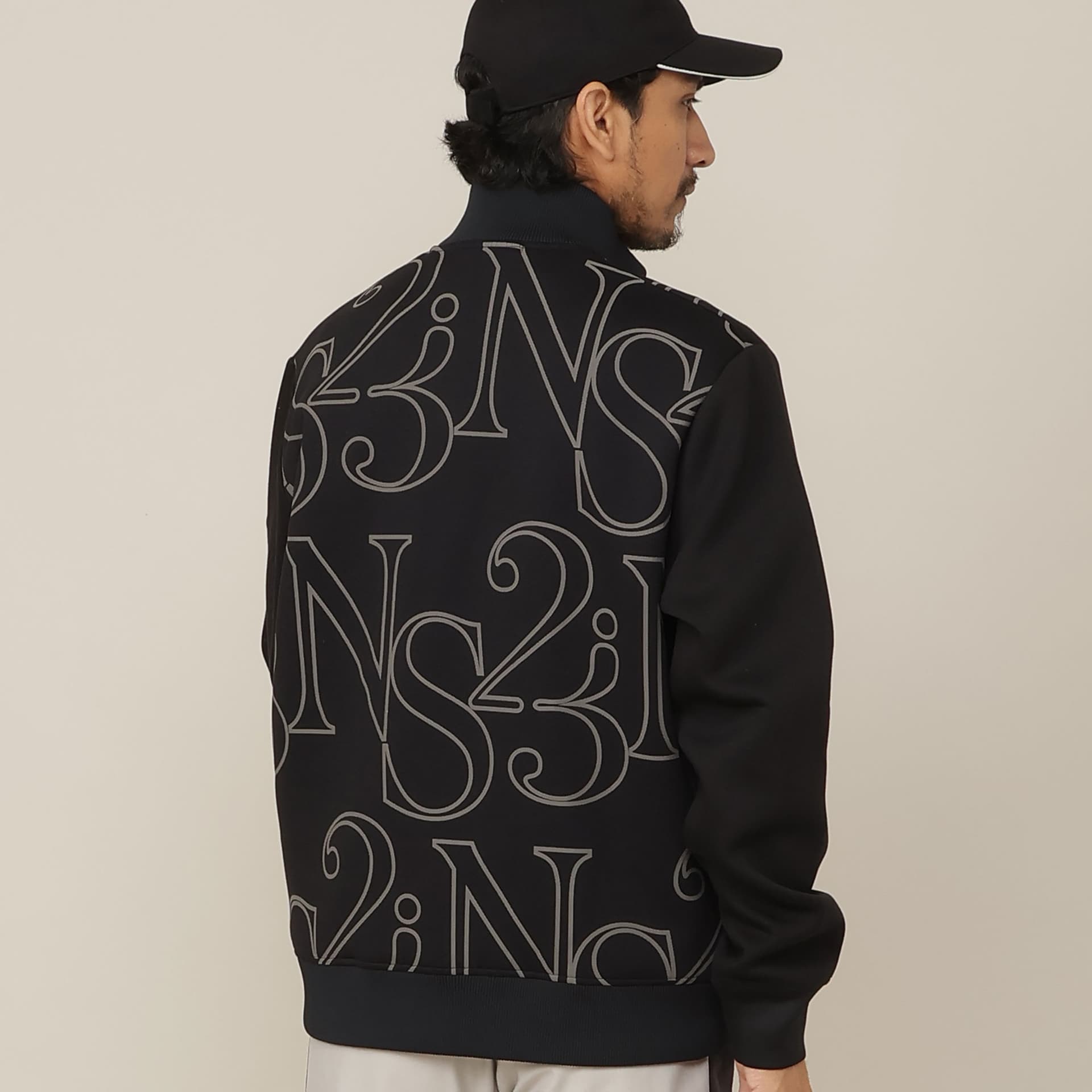 【Men's】NS23フロッキープリントジャージ