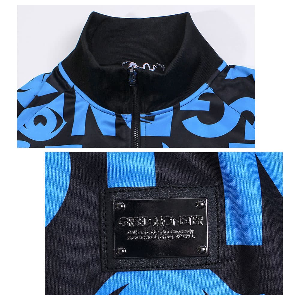 【Men's】総柄プリント トラックJK