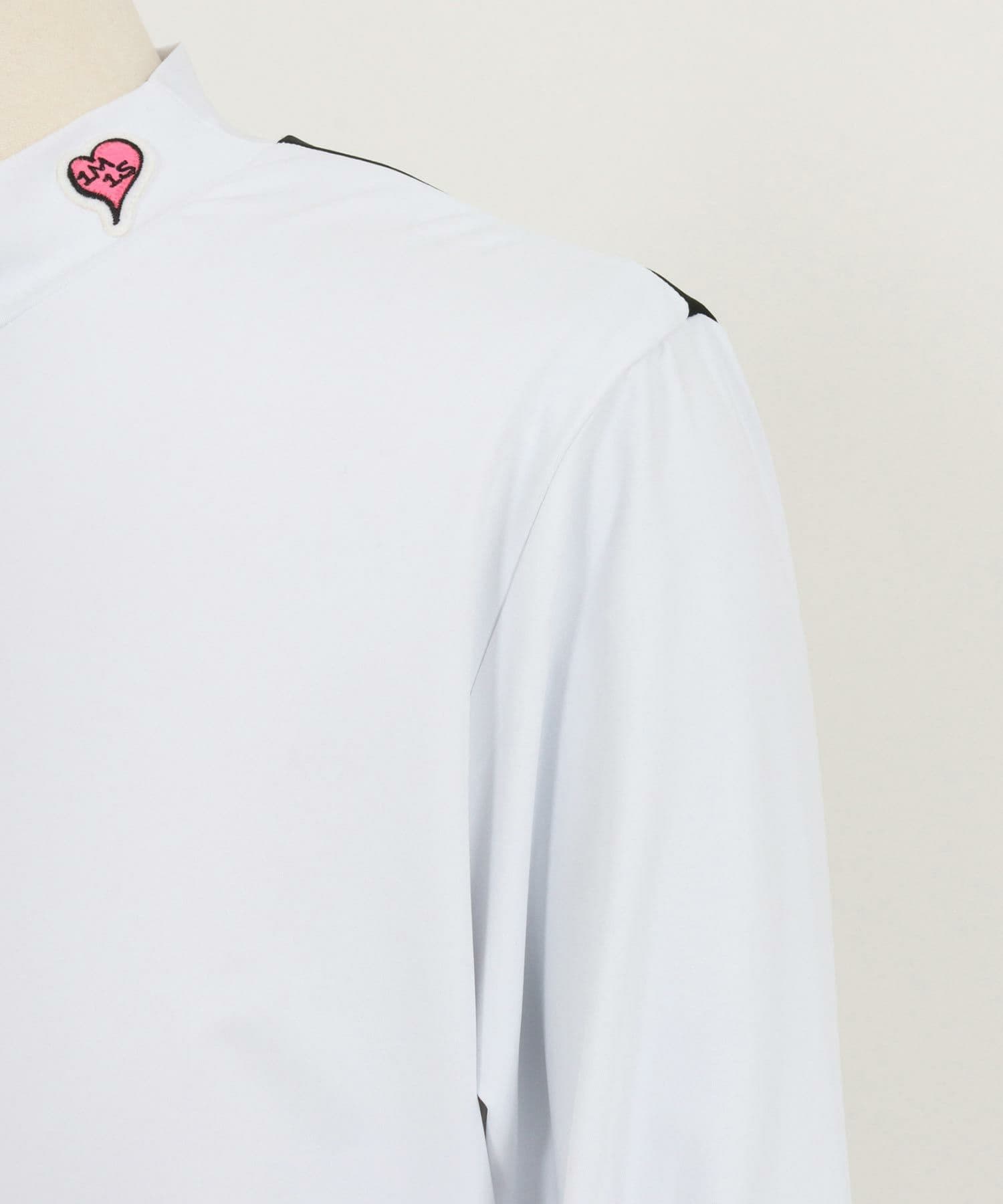 【Men's】長袖モックネックカットソー