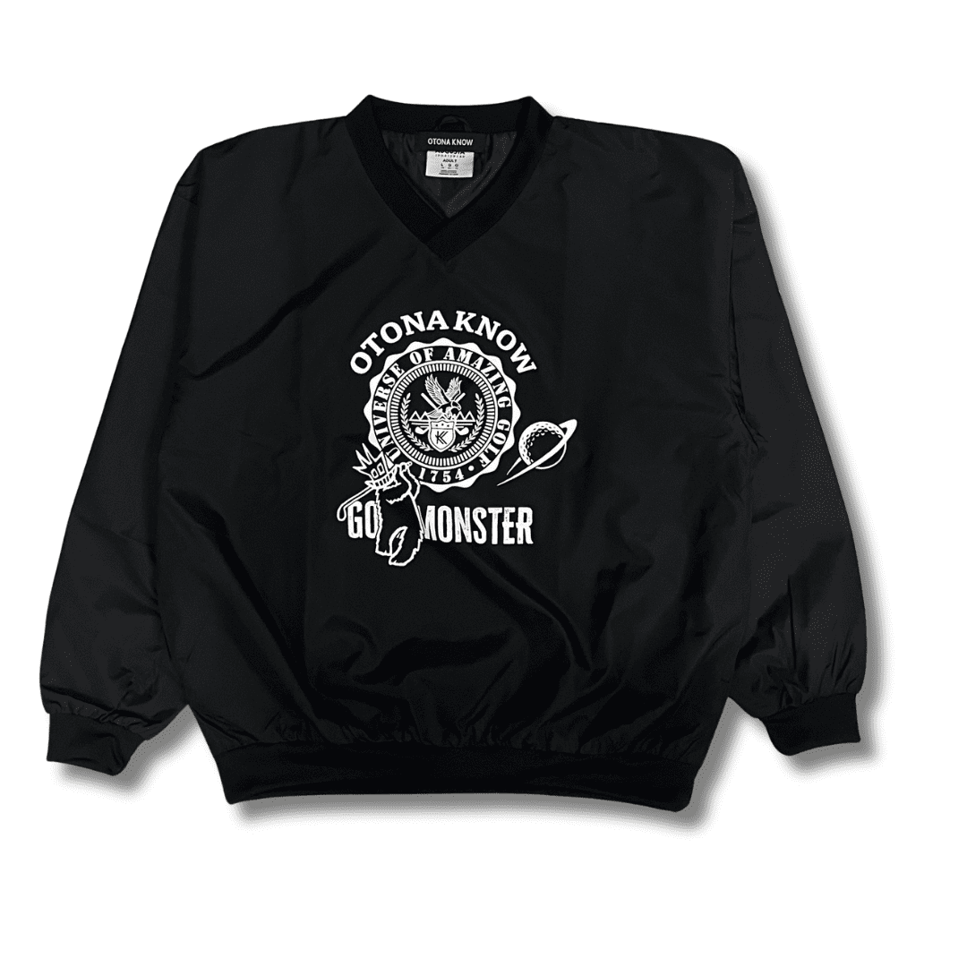 【Unisex】カレッジロゴウインドブレーカー