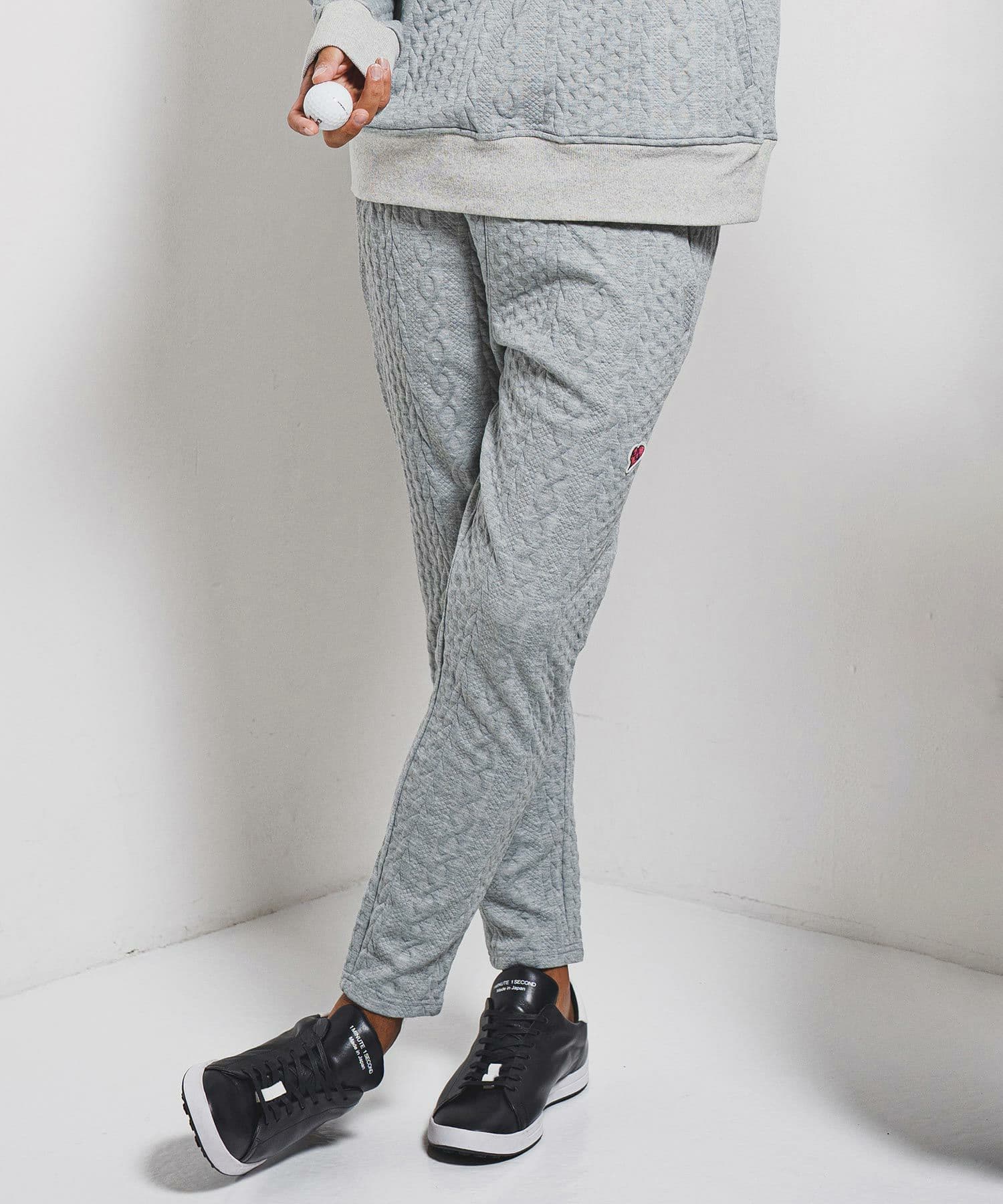 【Men's】ケーブルニットパンツ