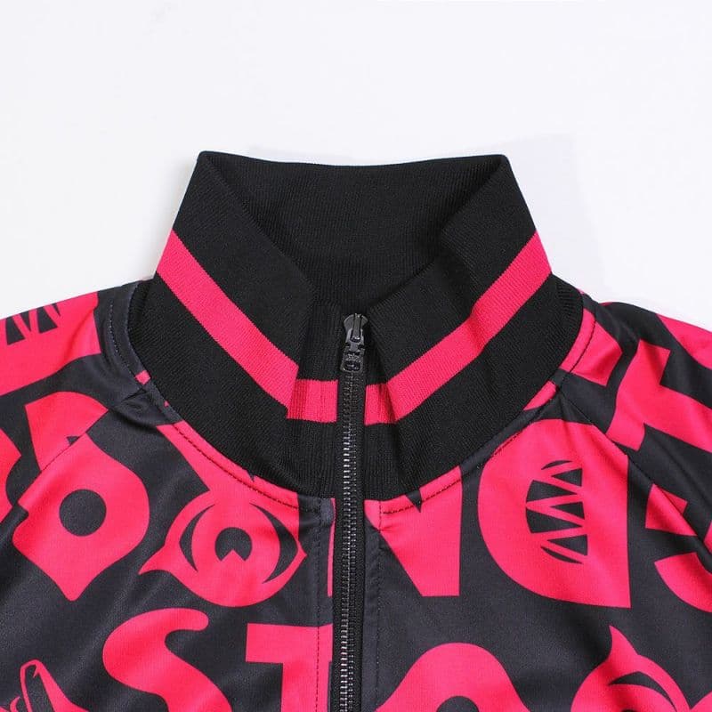 【Women's】総柄プリント トラックJK