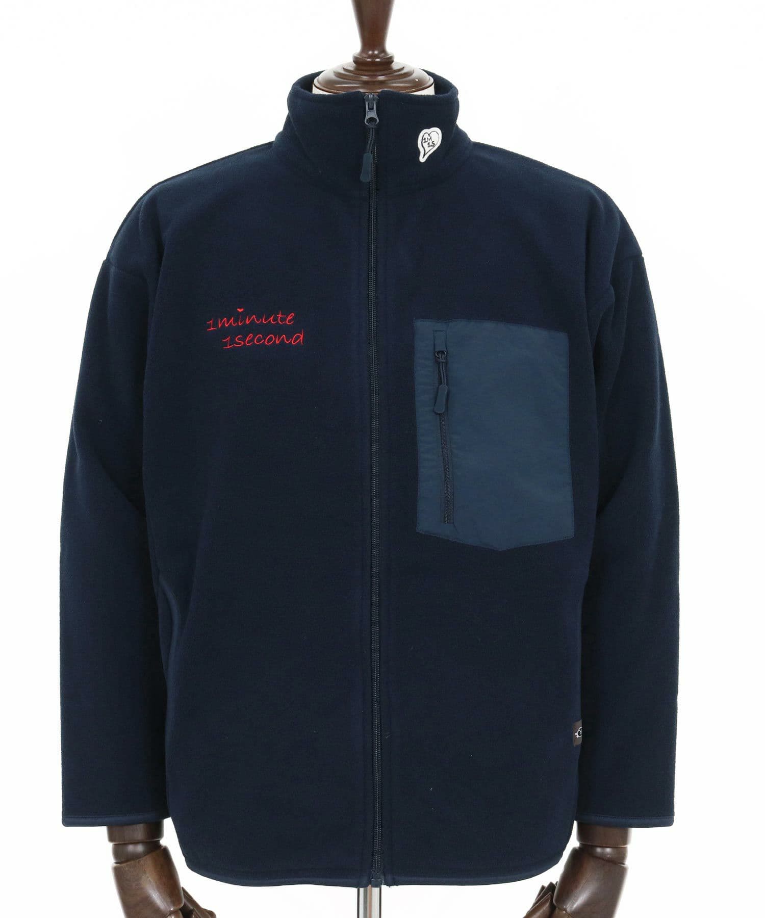 【Men's】フリースジップジャケット