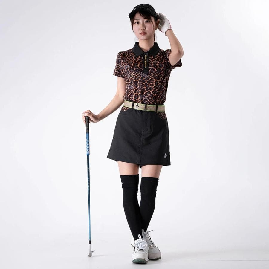 【Women's】レオパードポケット スカートパンツ