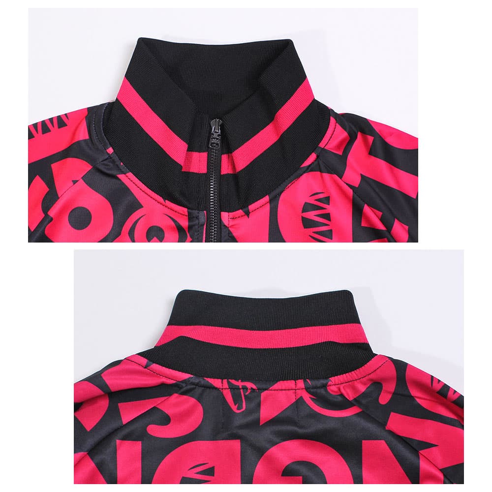【Women's】総柄プリント トラックJK