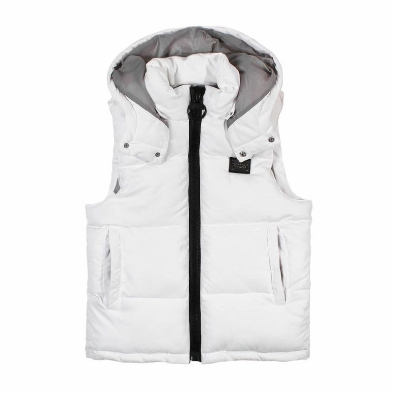 【Men's】ビッグファスナー中綿ベスト
