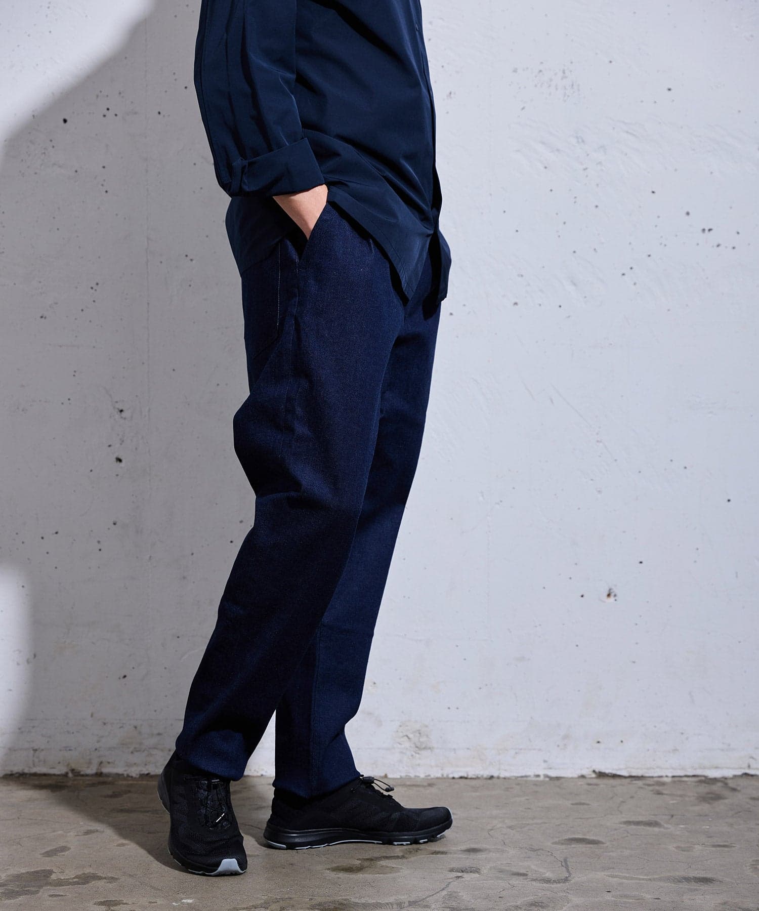 【Men's】ストレッチ デニム イージーパンツ