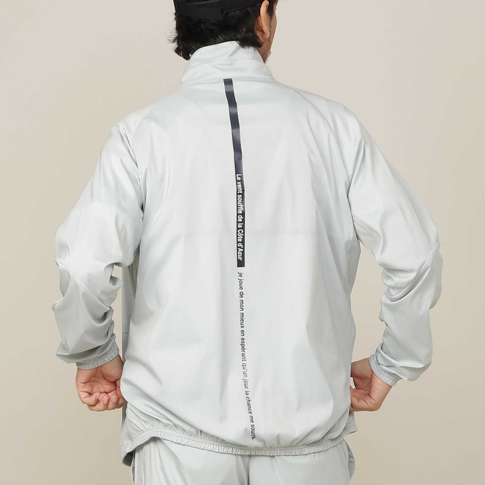 【Men's】【セットアップ対応】軽量ストレッチブルゾン