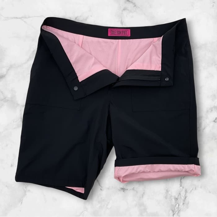 【Men's】ゴルフ ショートパンツ メンズ GOLF ストレッチナイロン ゴルフパンツ ショーツ 通気性