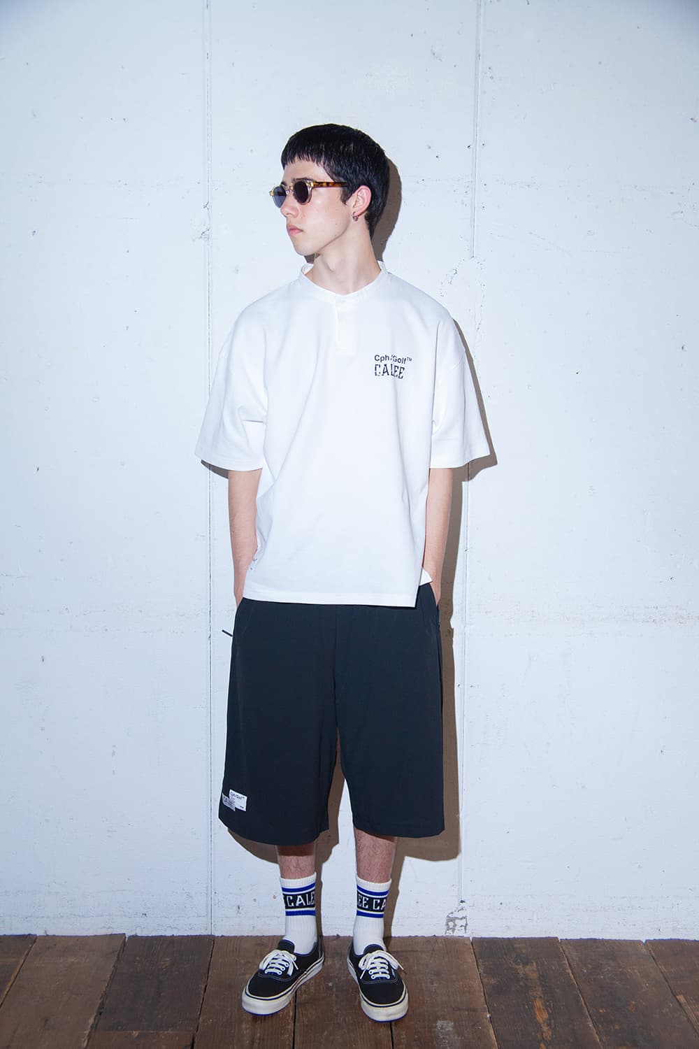 【Men's】CALEE x Cph/Golf HENRY NECK COBRA TEE