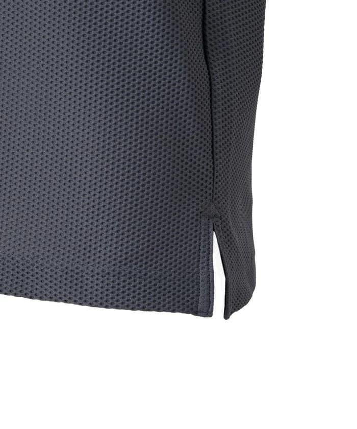 【Men's】メッシュトリコットテープ使い半袖シャツ