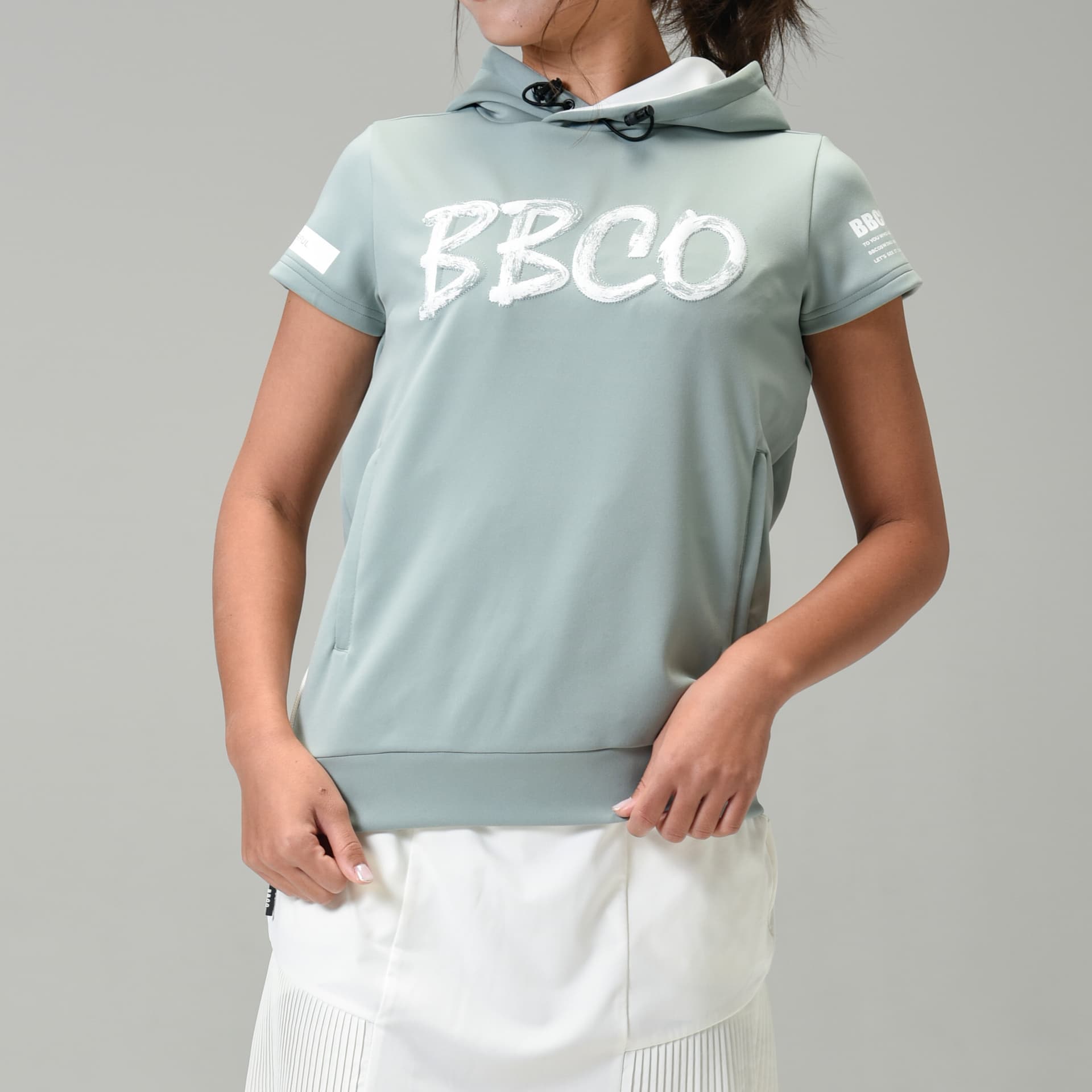 【Women's】半袖パーカー(2503)