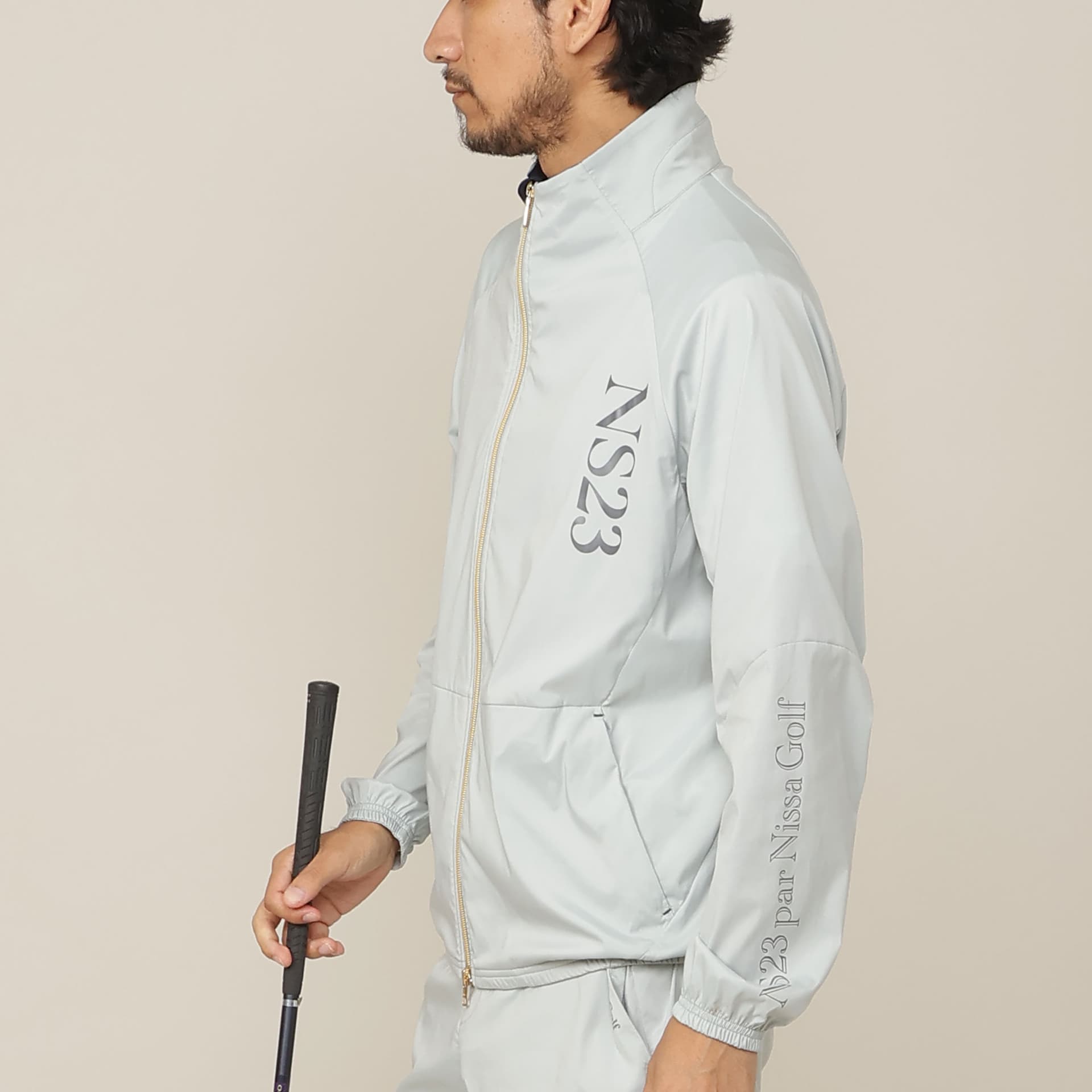 【Men's】【セットアップ対応】軽量ストレッチブルゾン