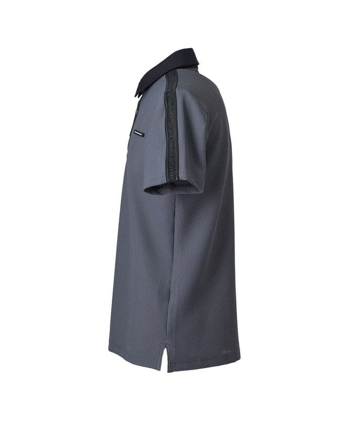 【Men's】メッシュトリコットテープ使い半袖シャツ