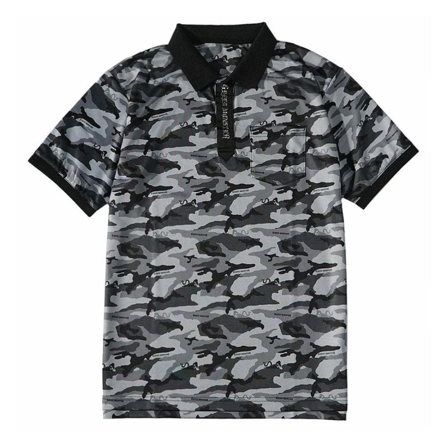 【Men's】アテラカモフラージュ メッシュポロ