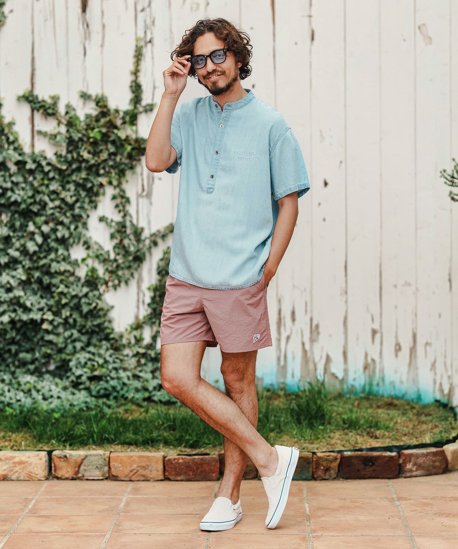 【Men's】ウェリントンサングラス