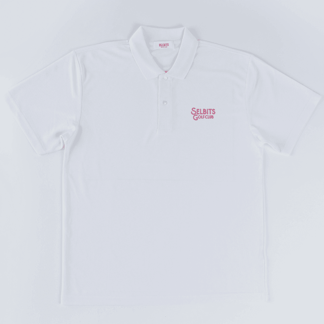 【Unisex】ROUND the UNIVERSE Polo ”white”