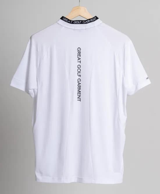 【Men's】オールメッシュモックネック