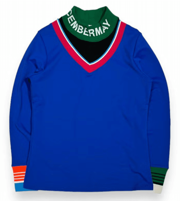 【Women's】レイヤードモックネック