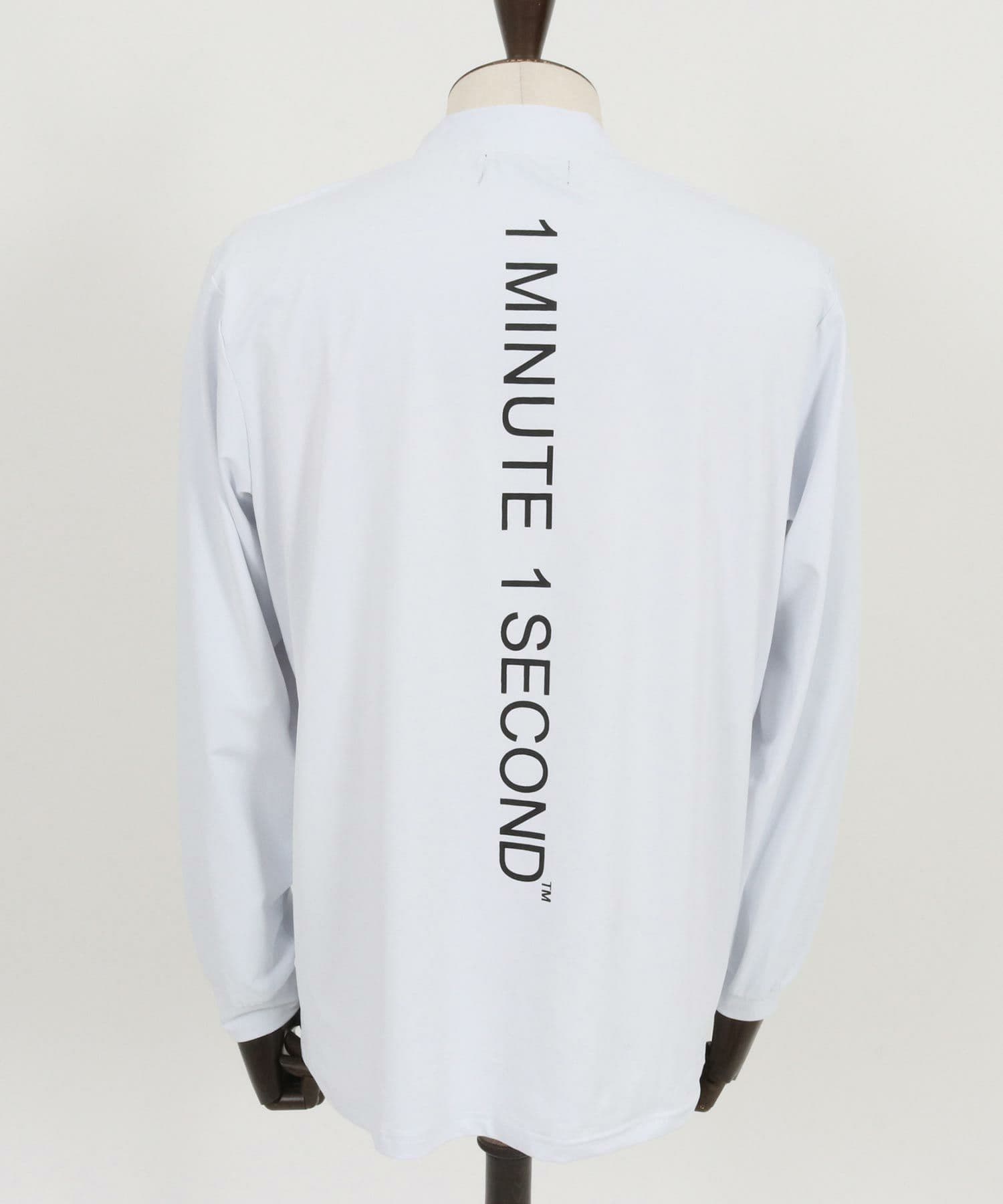 【Men's】長袖モックネックカットソー