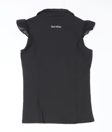 【Women's】Sheer Skipper Blouse Polo