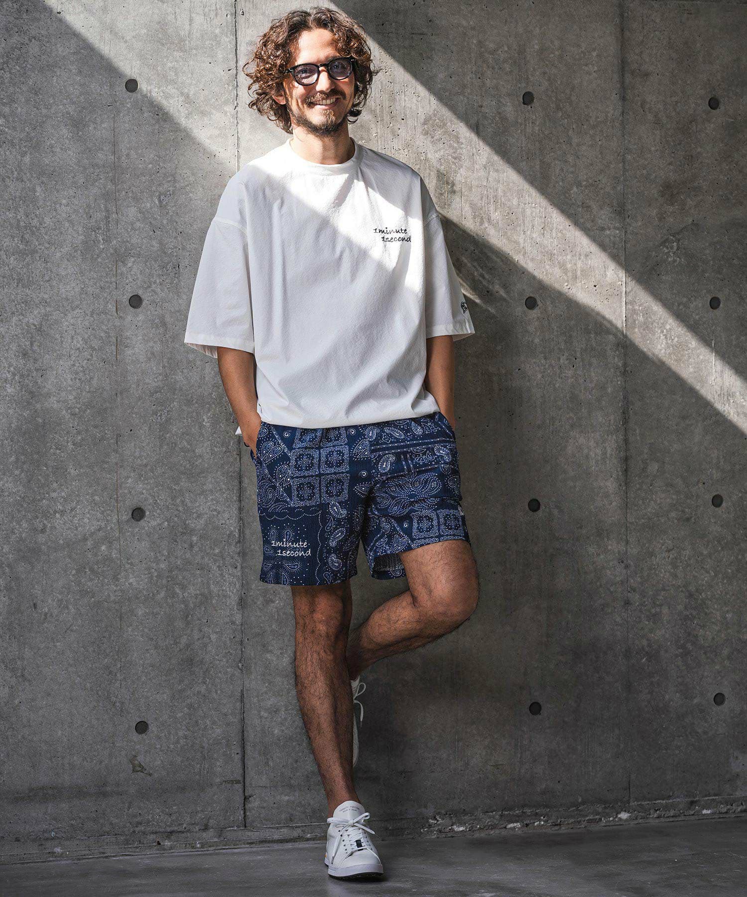 【Men's】バンダナ柄ショートパンツ