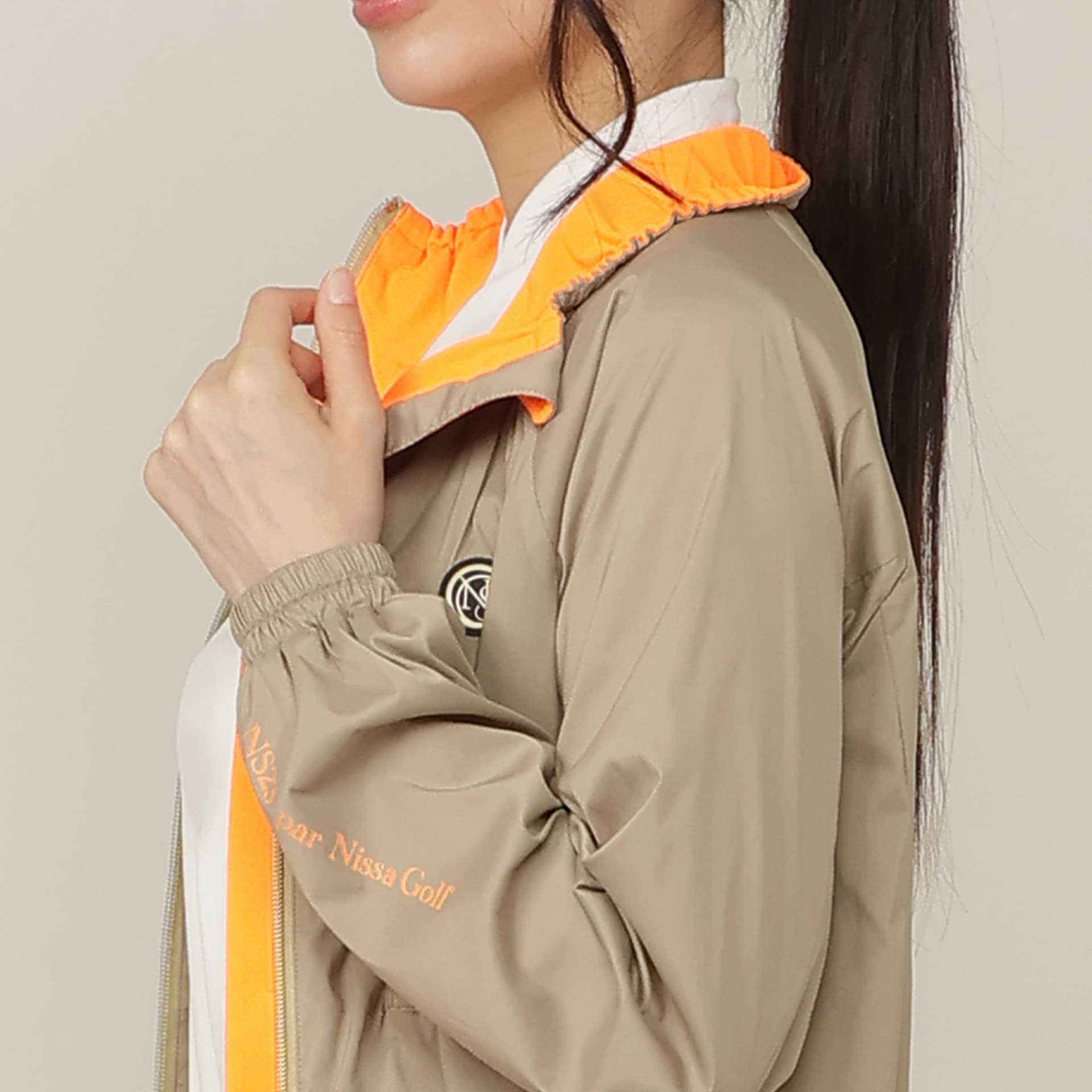 【Women's】【接触冷感/撥水性/セットアップ対応】軽量ストレッチブルゾン