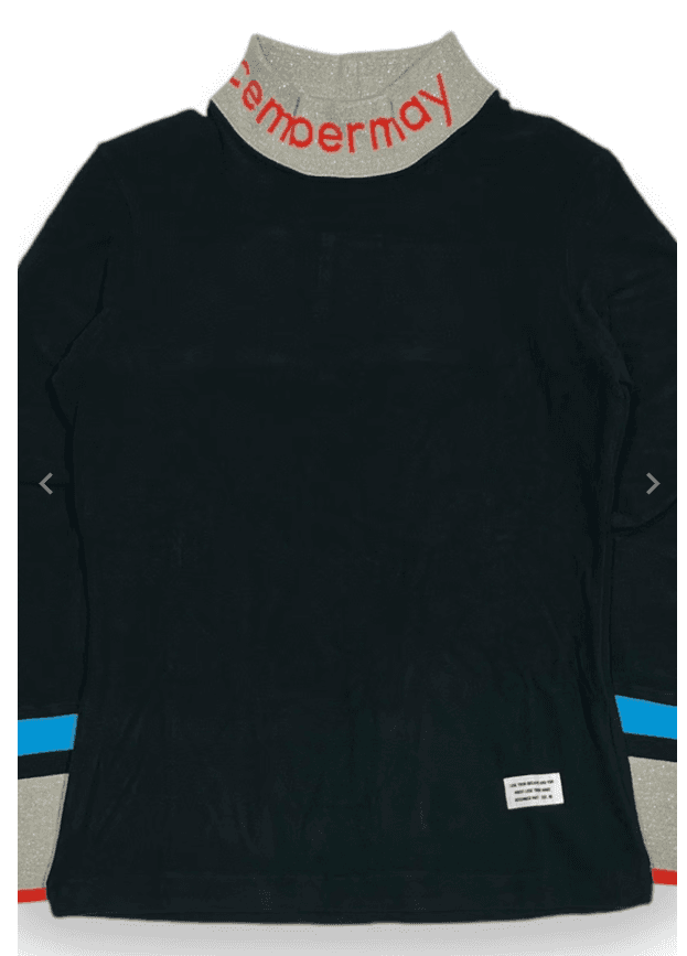 【Men's】長袖モックネック