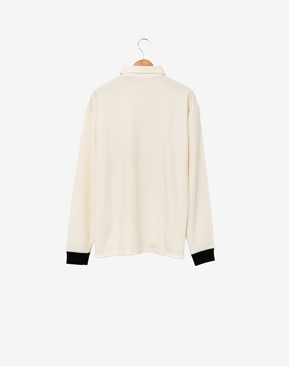 【Unisex】LOST BALL L/S Wool Polo Shirt