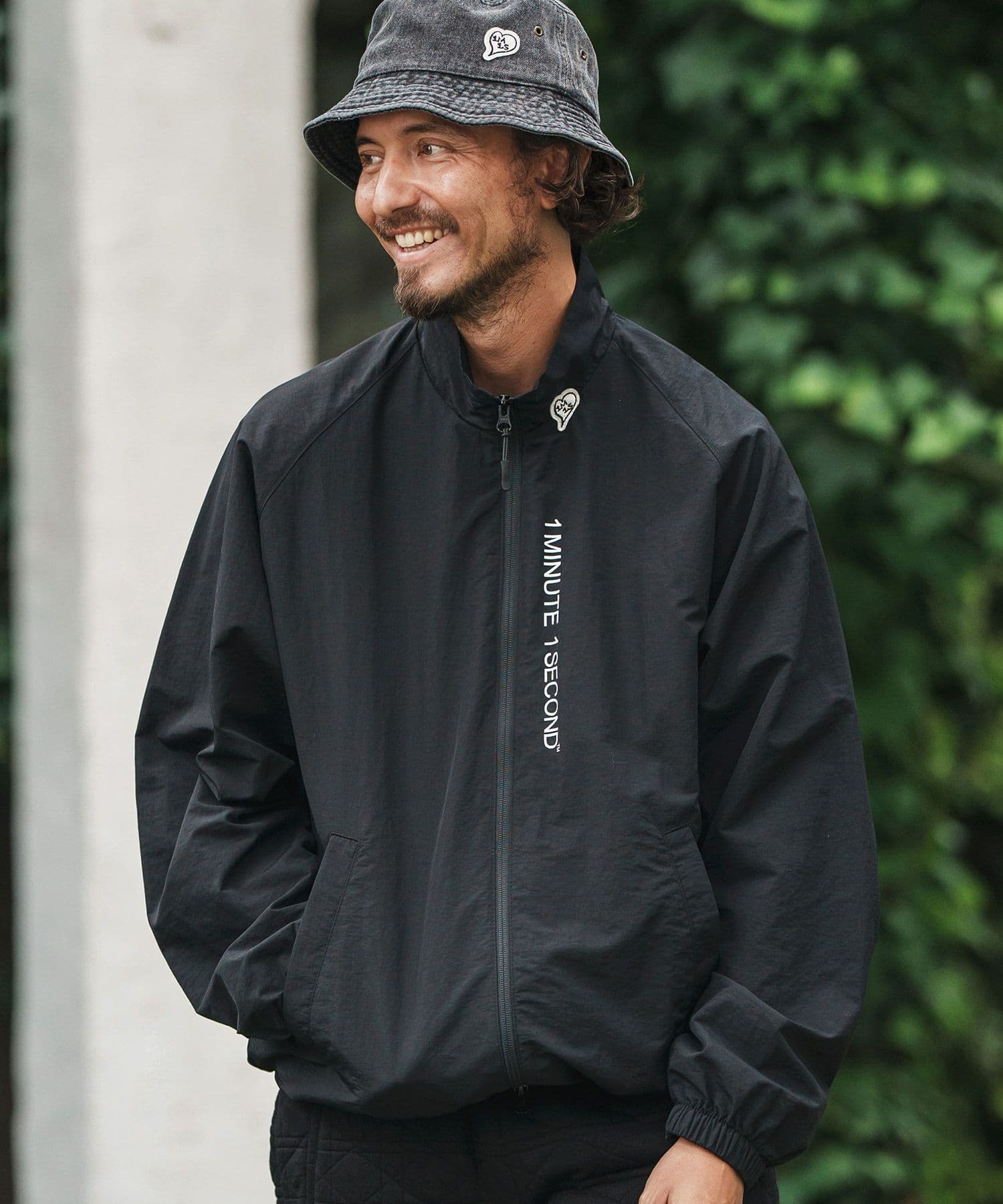【Men's】ナイロンスタンドカラージャケット