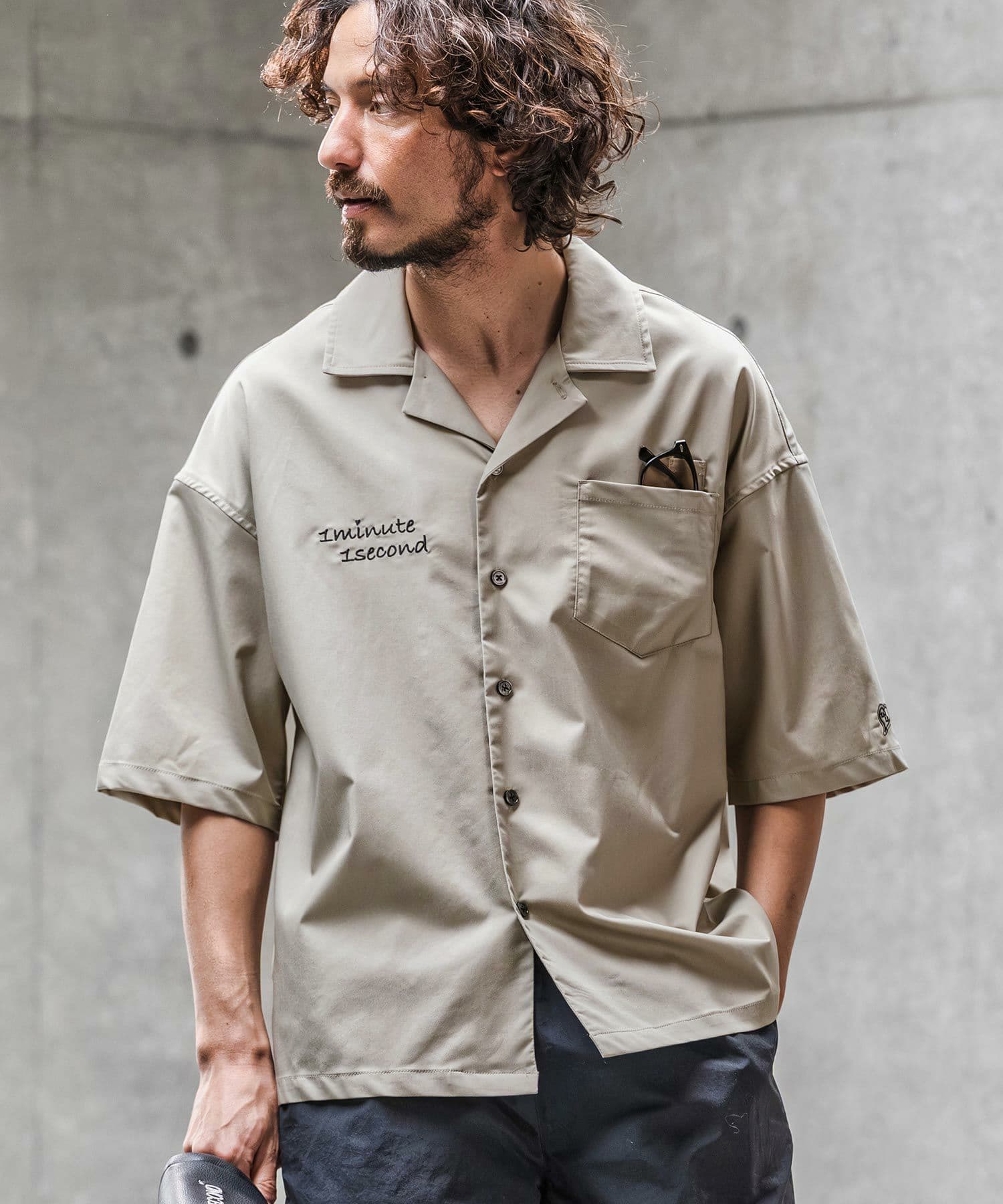 【Men's】オープンカラーシャツ