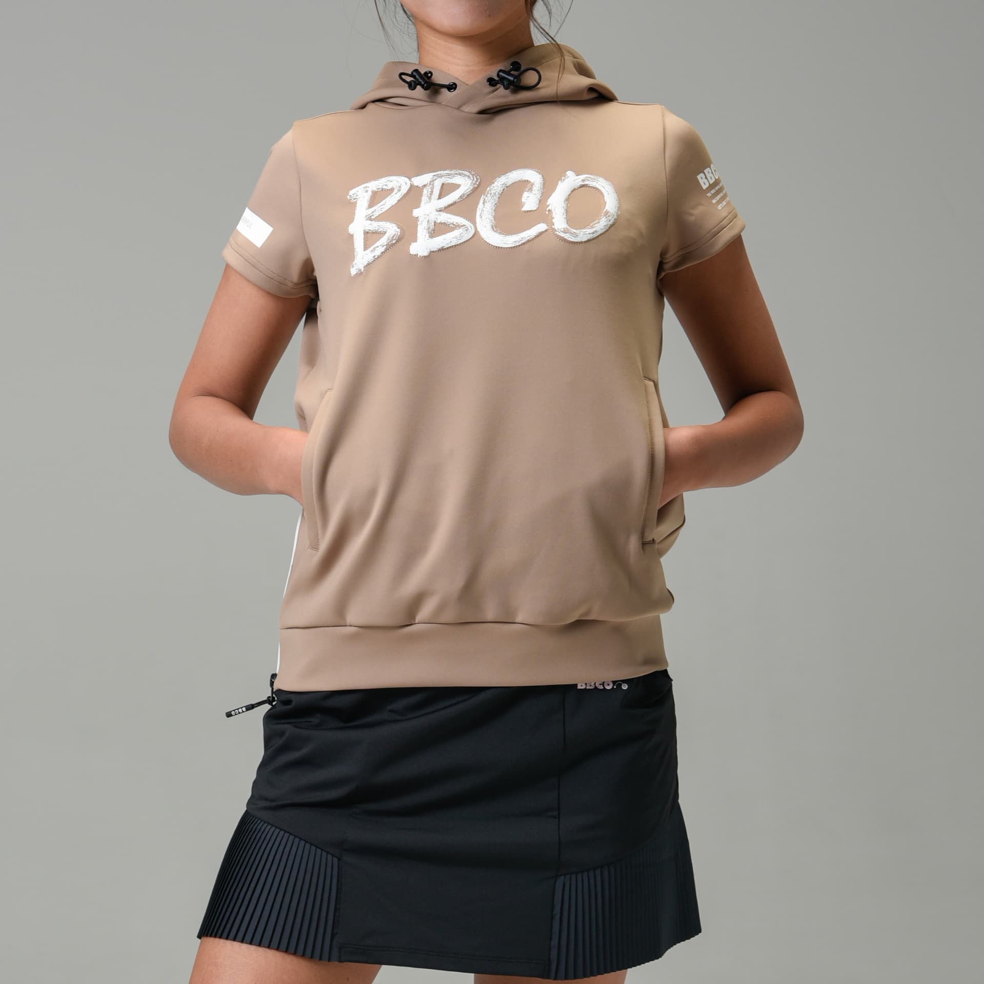 【Women's】半袖パーカー(2503)