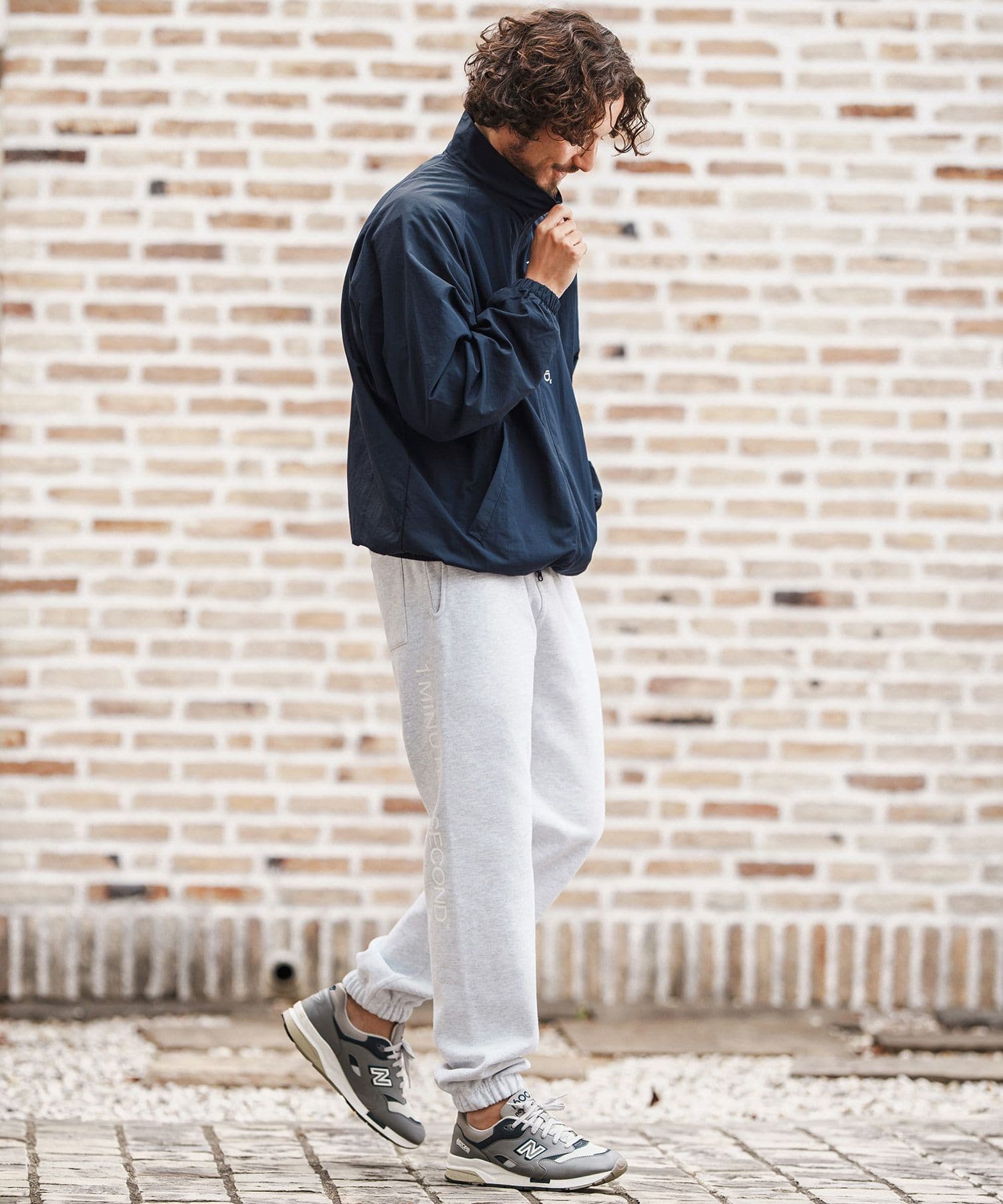【Men's】ナイロンスタンドカラージャケット