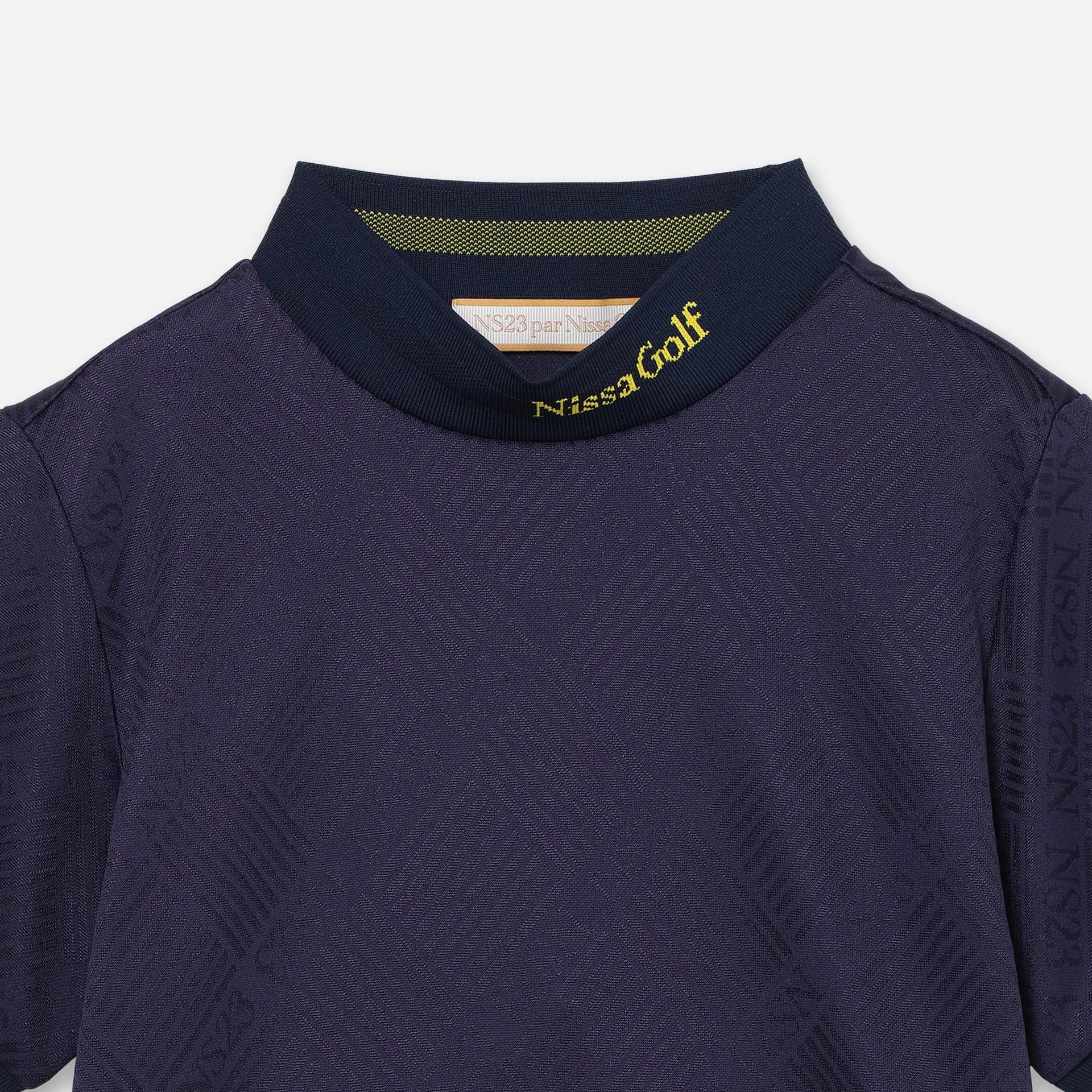【Women's】ロゴジャカードモックネック