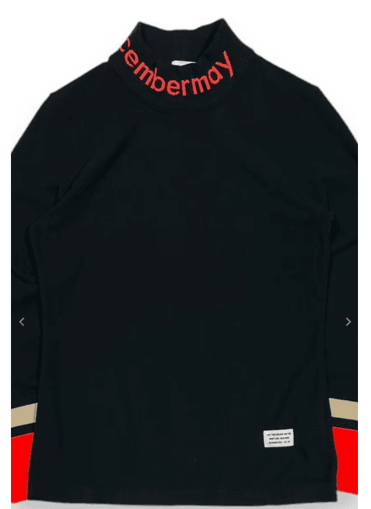 【Men's】長袖モックネック(1-012-0501)