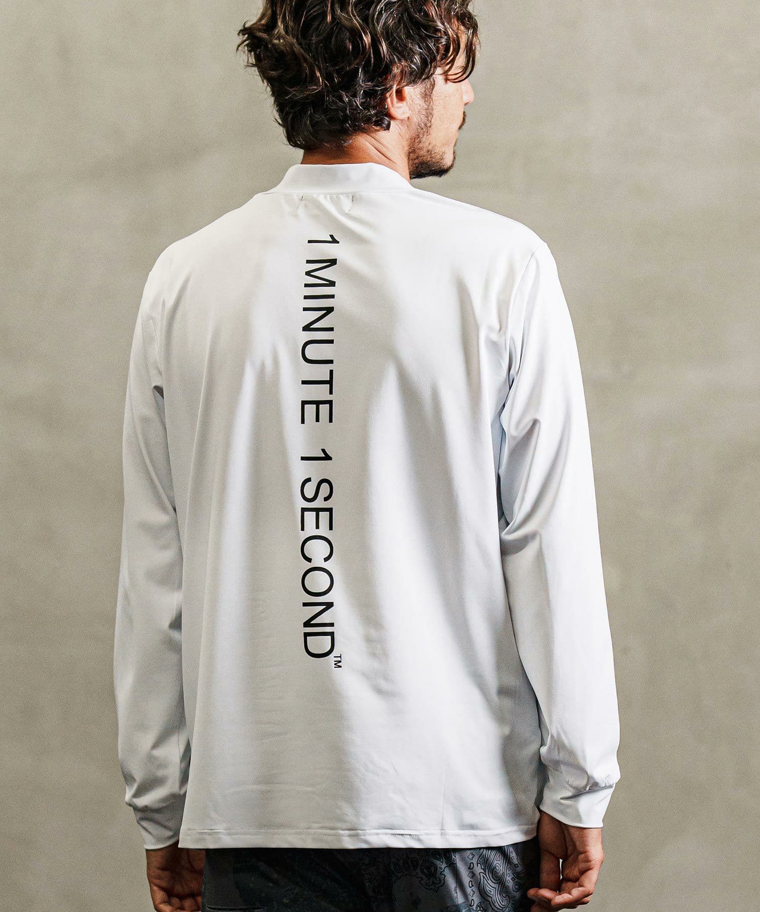 【Men's】長袖モックネックカットソー