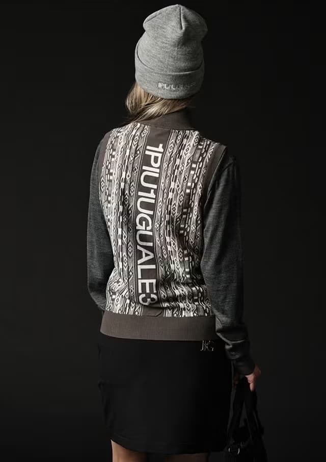 【Women's】Legend Coogi Zip-Up Knit Vest