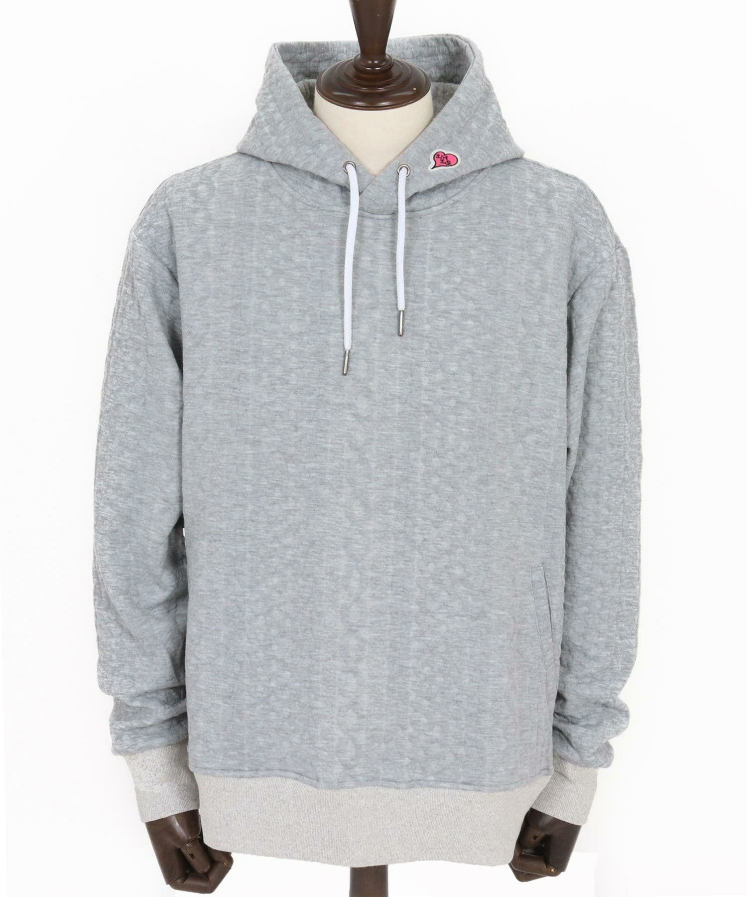 【Men's】ケーブルニットパーカー