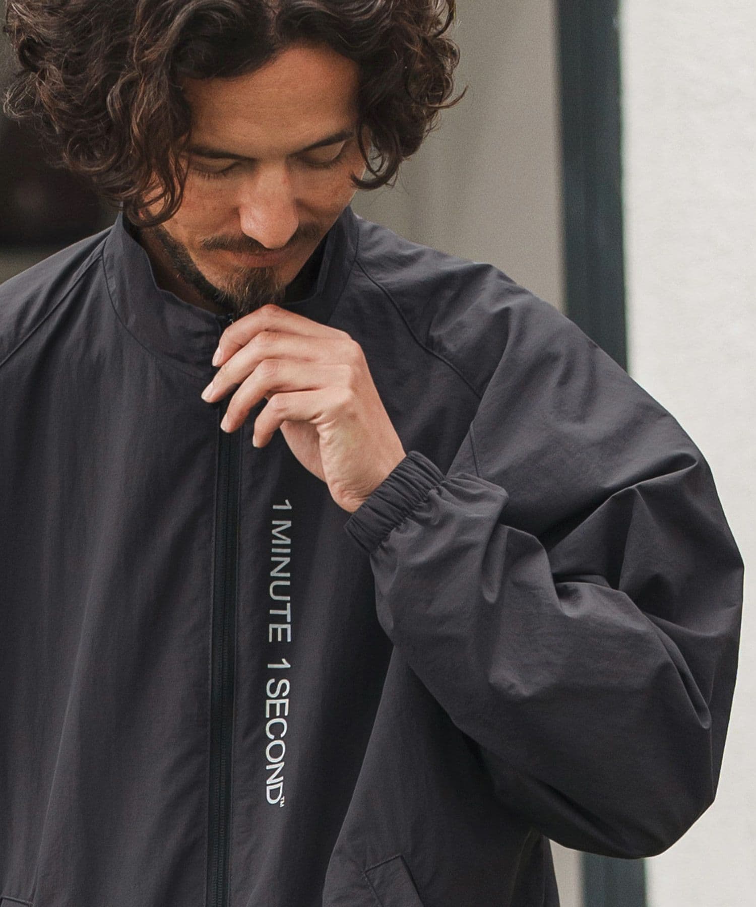 【Men's】ナイロンスタンドカラージャケット