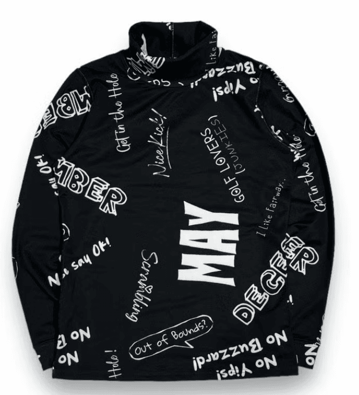 【Men's】グラフィックタートルネック