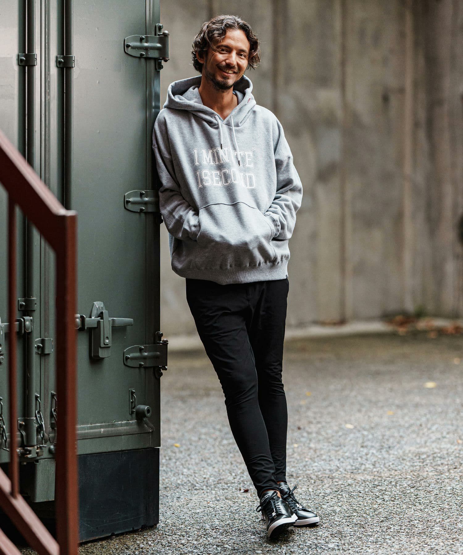 【Men's】カレッジロゴパーカー