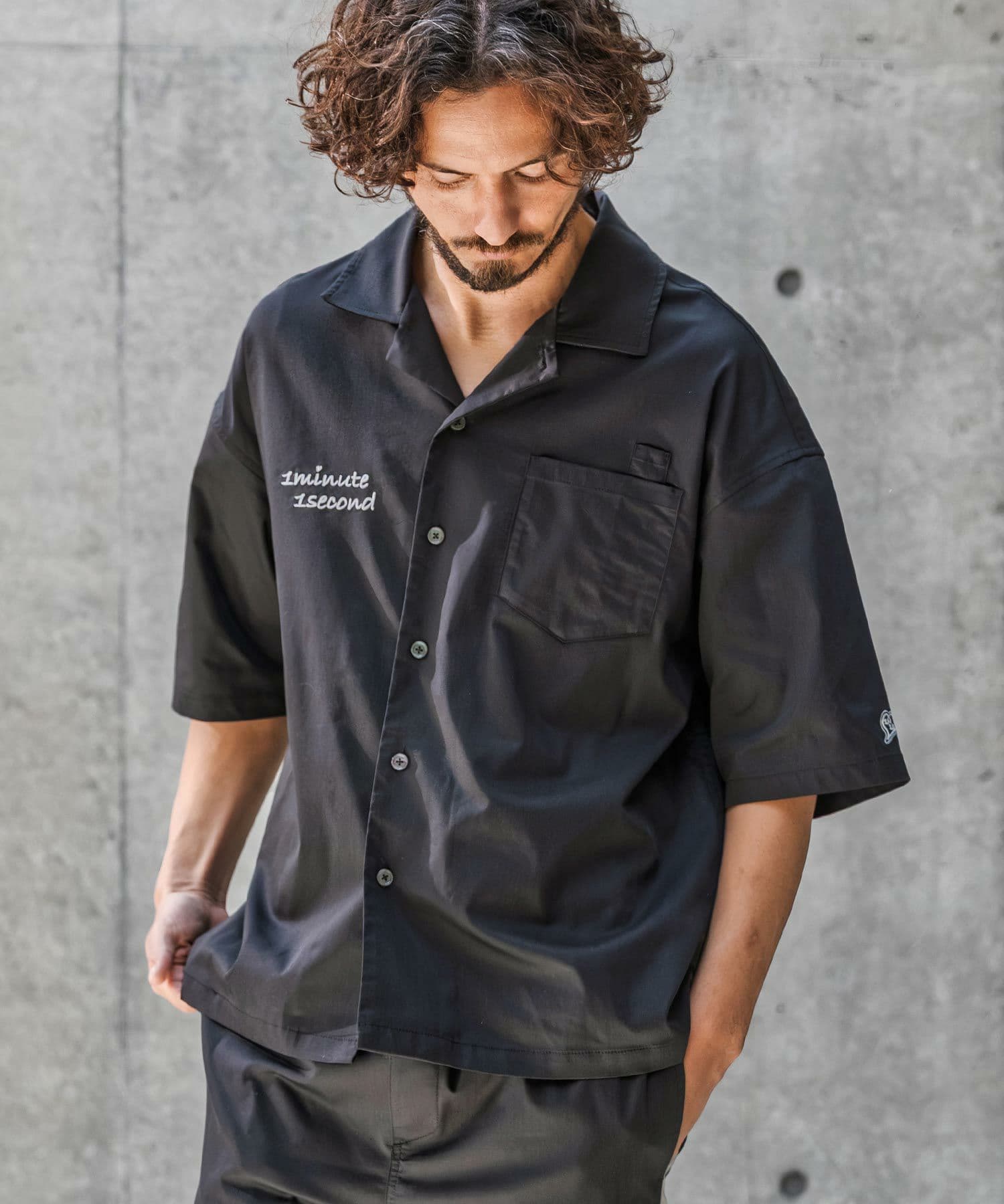 【Men's】オープンカラーシャツ