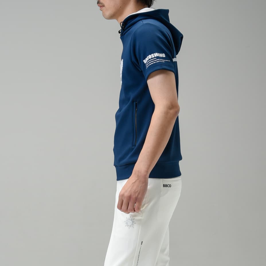 【Men's】半袖パーカー(2503)