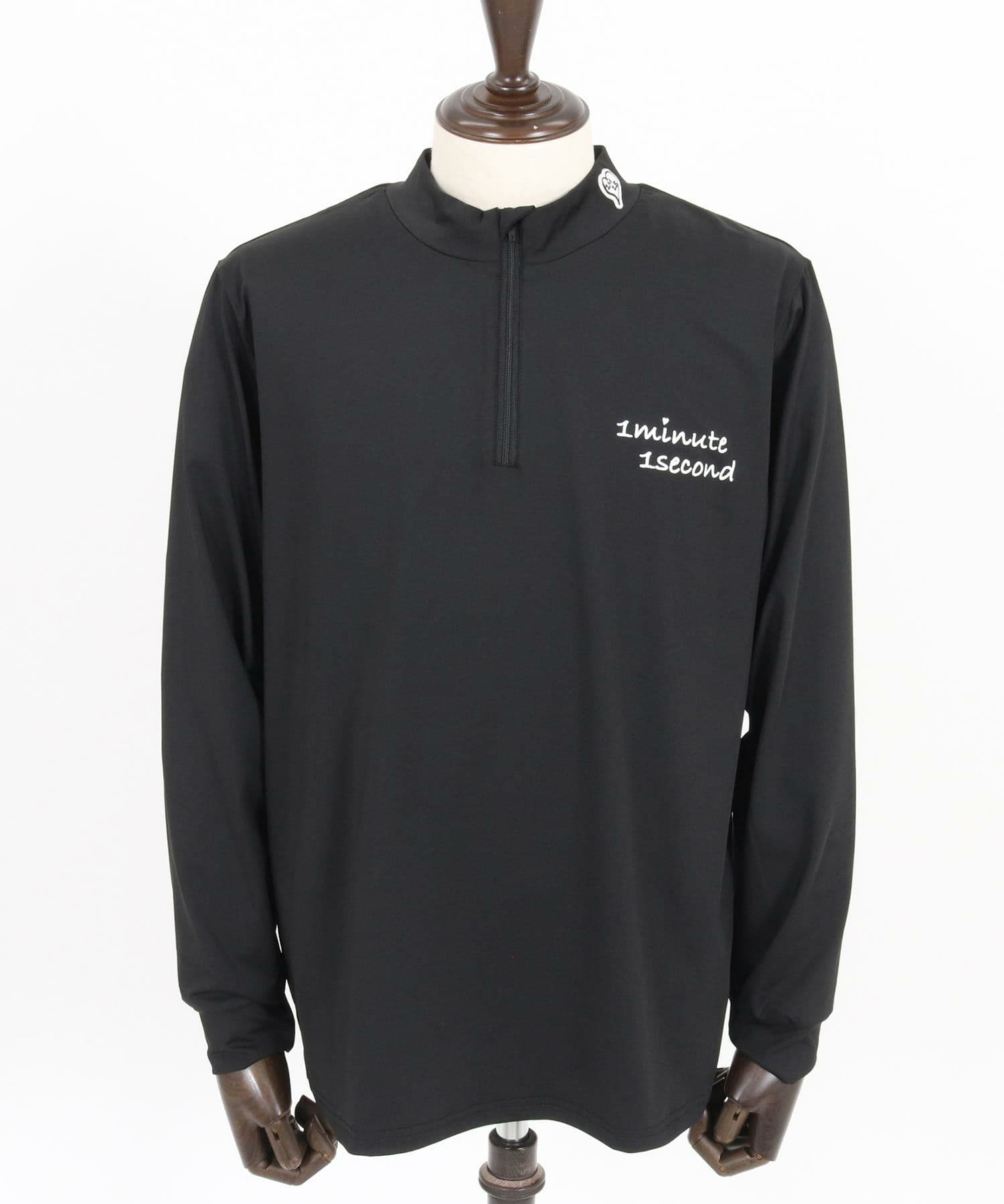 【Men's】ジップハイネックカットソー