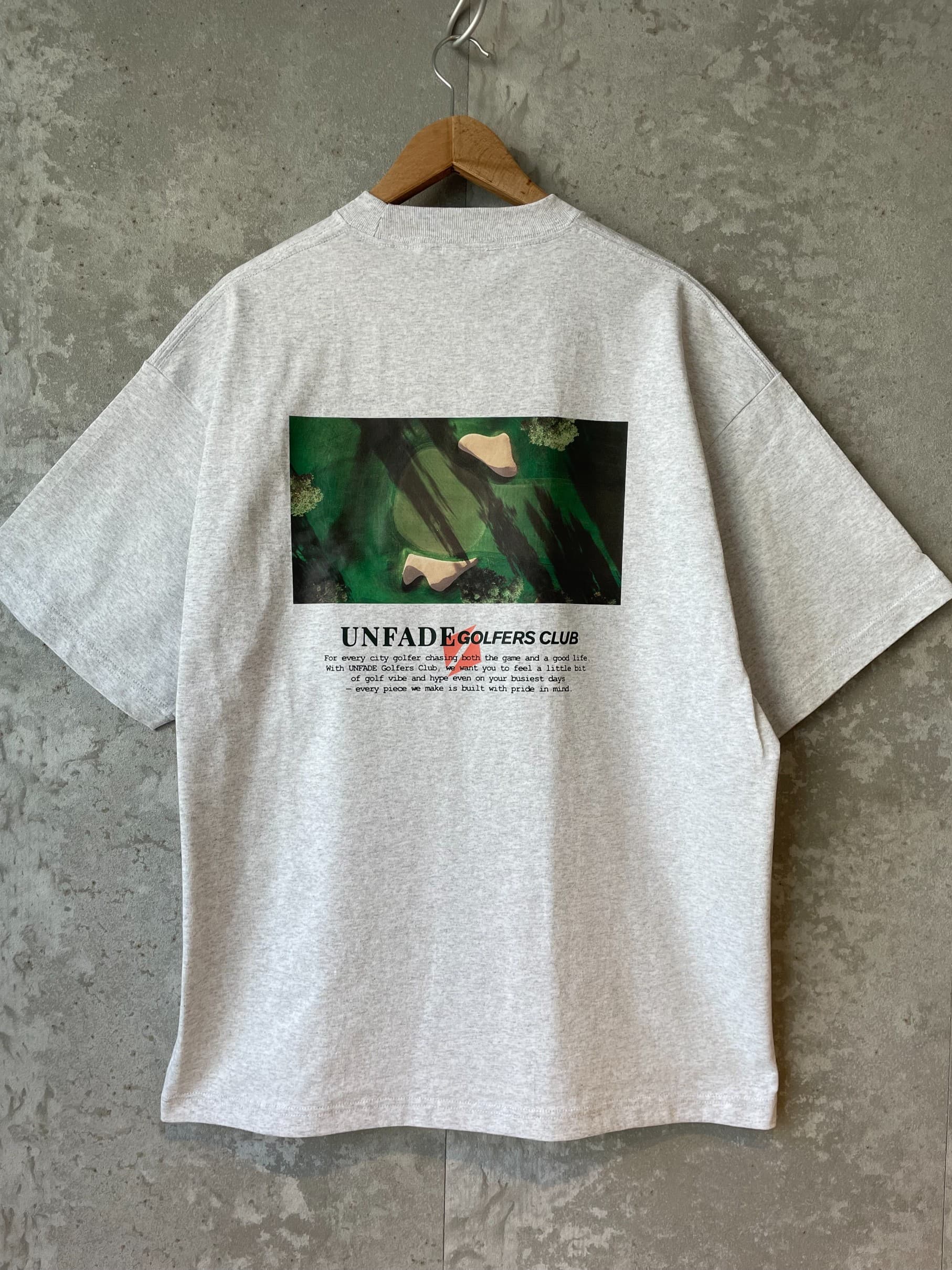 【Unisex】半袖Tシャツ(バードアイグリーン)
