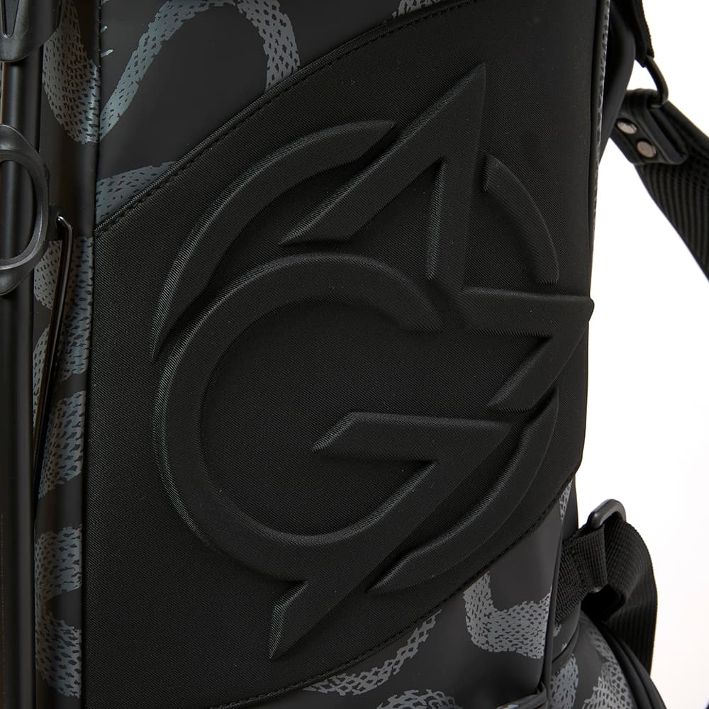【Unisex】×OMNiX GOLF SNAKE PATTERN CADDIE BAG