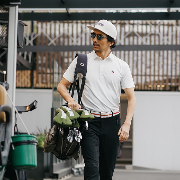 【Men's】GOLF 伸縮性に優れた快適なポロシャツ ゴルフ 春夏 ストレッチ 速乾 吸汗