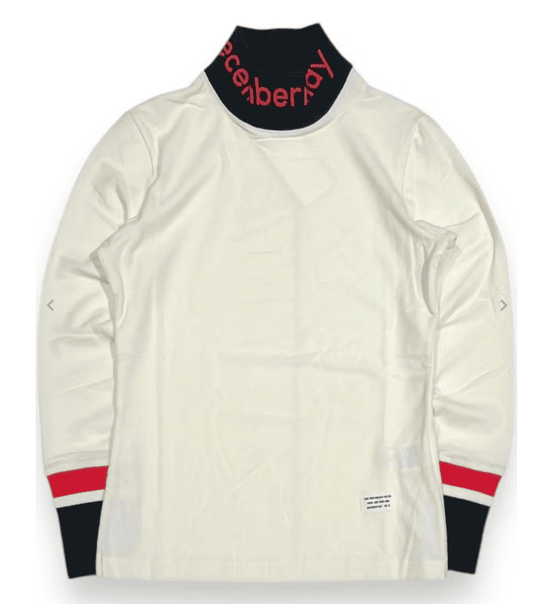 【Men's】長袖モックネック(1-012-0501)
